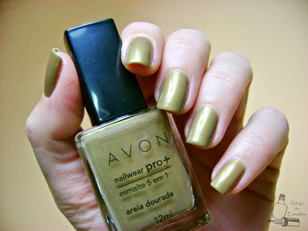 Esmalte 5 em 1 Areia Dourada